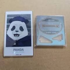 GiGO限定 呪術廻戦 アクリルカードスタンド パンダ 特典