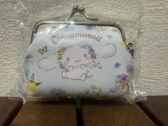 シナモロール花柄がま口コインケース小物入れ小銭入れ新品未開封