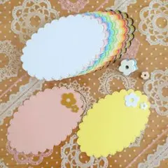 アルバムクラフト クラフトパンチ もふもふコメント書きセット【中】