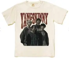 ヤングスキニー　バンドtシャツ　X L