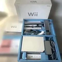 Nintendo Wii 本体 ホワイト 付属品一揃え　動作確認済み