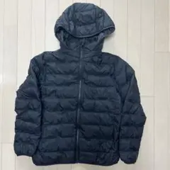 UNIQLO、脱着フード、ジャンパー、中綿ポリエステル、160