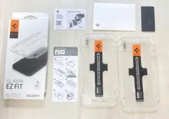 Spigen EZ Fit ガラスフィルム iPhone 14 Pro 用　2枚