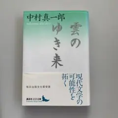 雲のゆき来　中村真一郎　講談社文芸文庫