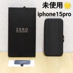 ZERO HALLIBURTON 未使用 iPhone 15pro 手帳型ケース