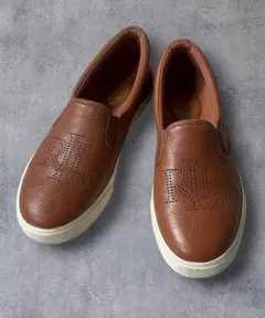 [美品]Polo by Ralph Lauren レザースリッポンシューズ