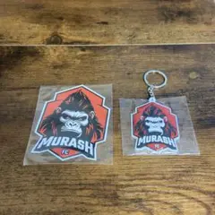 MURASH FC ステッカーとキーホルダー