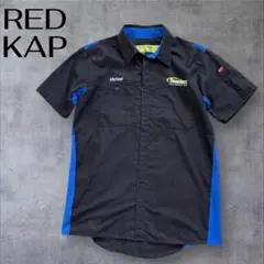 RED KAP レッドキャップ 半袖シャツ ワークシャツ 古着 ブラック 【M】