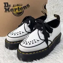 美品✨Dr.Martens 厚底シューズ シドニー ホワイト