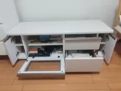 ニトリ　ローボードポスティア　125WH　テレビ台のみ　付属品なし　 ホワイト