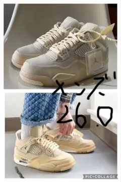 OFF-WHITENIKE WMNS AIR JORDAN 4 RETROsp