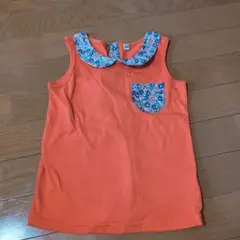 オレンジ タンクトップ 130