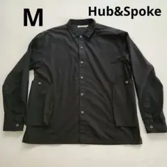 Hub&Spoke ブラック 長袖シャツ M