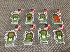 ビーサイドレーベル　ステッカー　アルクマ　6枚セット　長野県限定