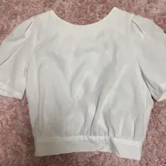 DHOLIC バックリボンブラウス