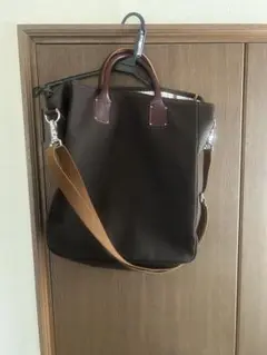 beauty&youth キャンバストートバッグ ショルダーベルト付