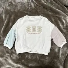 アプレレクール tinybear トレーナー 長袖 80cm