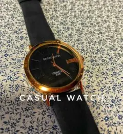 新品☆安心のメルカリ便☆レディース☆腕時計☆クォーツ☆ ゴールド × ブラック☆