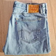 【古着】Levi's 505ライトブルー ストレートデニム 38×30