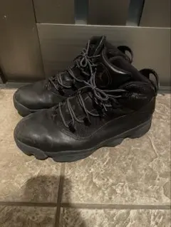 air jordan ブラックスニーカー