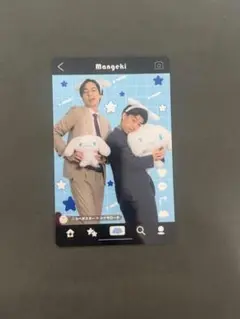 よしもと漫才劇場 × シナモロール トレカ　カベポスター