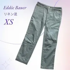 【小さいサイズ】エディーバウアー／リネン混パンツ P00 ライトブルー