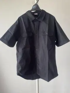 United Athle Works ブラック 半袖ワークシャツ L