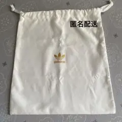 adidas シューズケース 保存袋　ホワイト