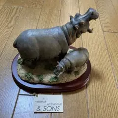 FAVORITE WILD ANIMAL & SONS カバ フィギュア