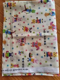 ラブアダブダブ　生地 　はぎれ　110×40㎝