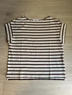 SLOBE IENA ヴィンテージライクフレンチボーダー　半袖