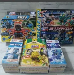 ボトルマン 黒龍王Ｇ CCレオンDX アクアスポーツ スカルピストル 他