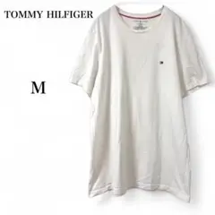 【トミーヒルフィガー】 トップス Tシャツ カットソー ユニセックス ホワイト