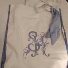 SNIDEL HOME ロゴトートバッグブルー