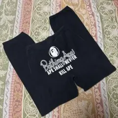 A bathing ape×Champion 金タグ スウェットパンツ