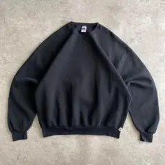 ウラ神サイズ90s00sラッセル無地スウェットXXL黒ブラックAKIMBO元ネタ