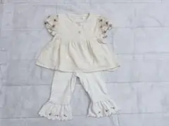 mamaraku♡ひまわりトップス&レギンスセット♡90