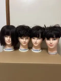 激安カットウィッグセット カット済み15体