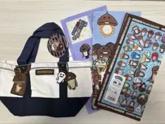 おさわり探偵 なめこ栽培キット トートバッグとハンカチのセット