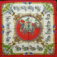 エルメス HERMES スカーフ カレ90 馬飾り