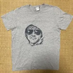 ユナボマー 指名手配Tシャツ 爆弾魔 犯罪 テロ アナーキスト 灰色Mサイズ