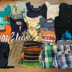 130㌢★トップス＆ハーフパンツセット