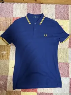 [新品未使用品]FRED PERRY ネイビー ポロシャツ サイズM