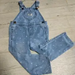 OshKosh ハート柄オーバーオール 3T/3A　3歳