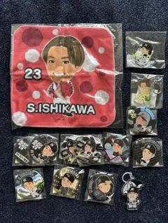 千葉ロッテマリーン石川慎吾 応援グッズセット