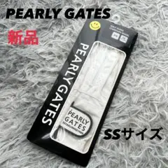 新品　パーリーゲイツ　グローブ　手袋　ホワイト　ニコちゃん　レディース　SS