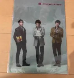 LOTTE DUTY FREE クリアファイル A4サイズ