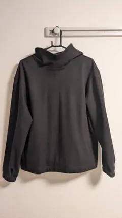 美品　ブラッシュドジャージープルパーカ