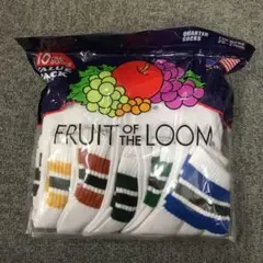 新品未使用 FRUIT OF THE LOOM ソックス 靴下 10足セット