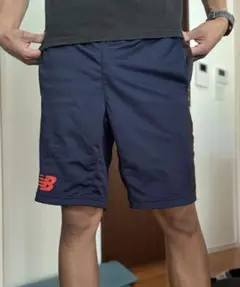 New Balance Visaro ネイビー ハーフパンツ　Mサイズ　美品